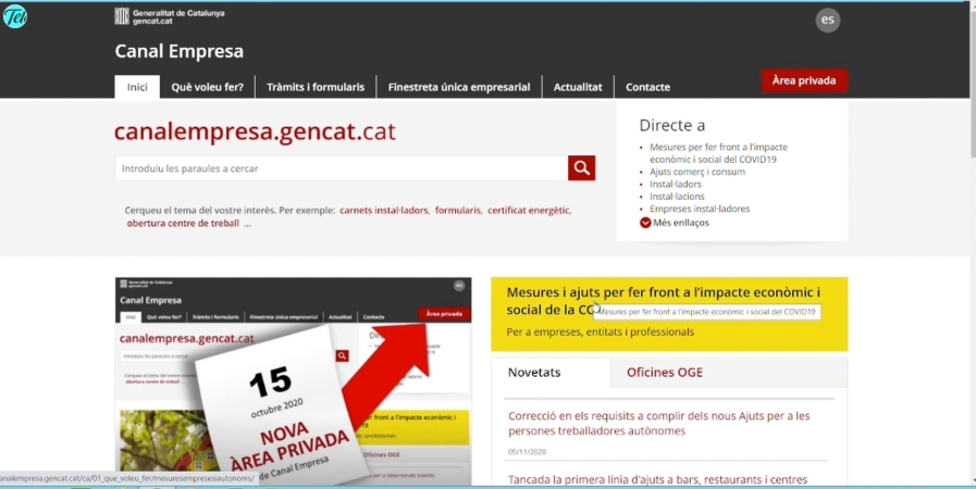 Ayuda AUTÓNOMOS Generalitat